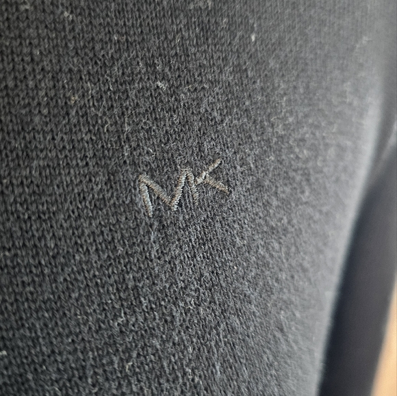 Michael Michael Kors black and gray vneck sweater XL - Picture 6 of 6